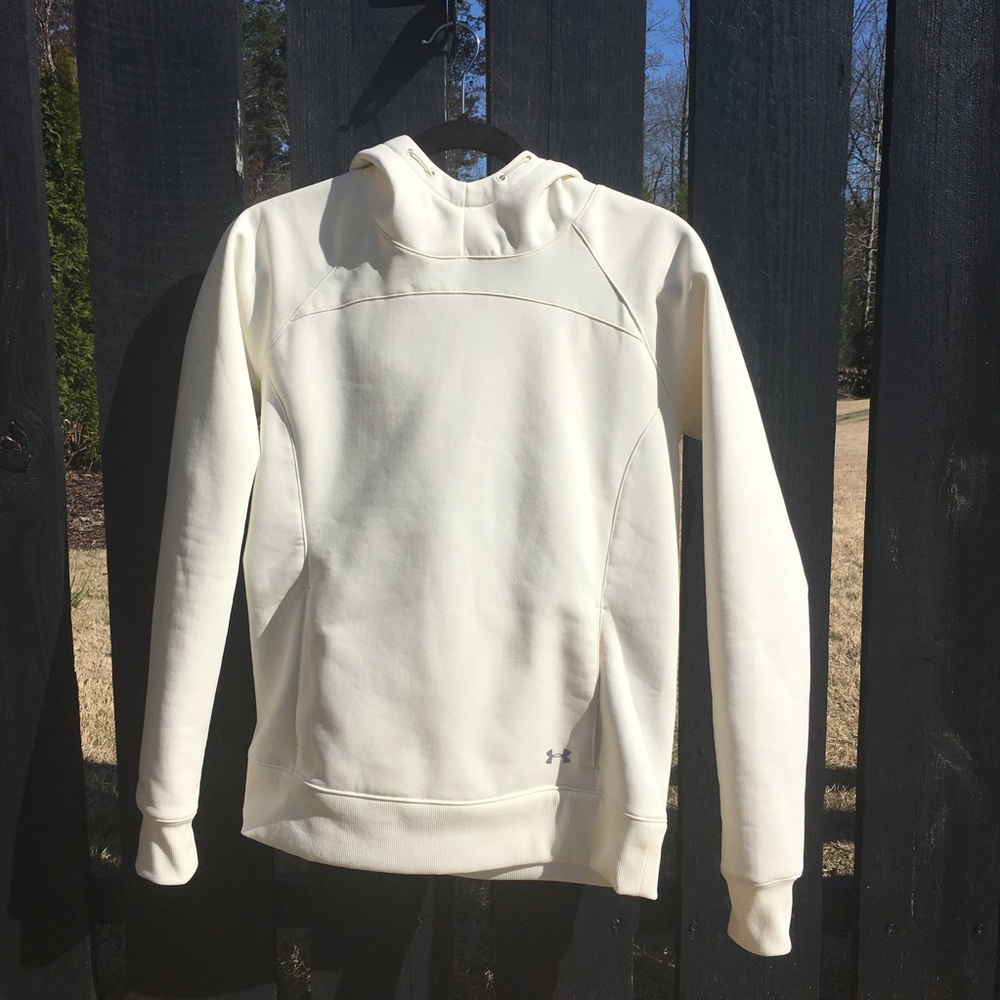 Under Armour off-white Cold Gear Sweatshirt
